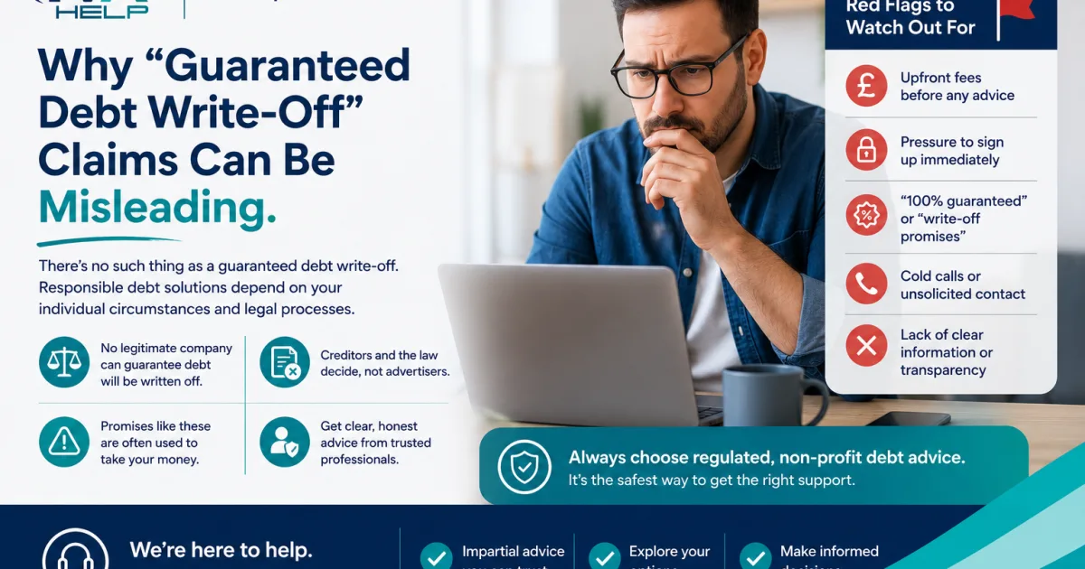 IVA Help article image about Why “Guaranteed Debt Write-Off” Claims Can Be Misleading