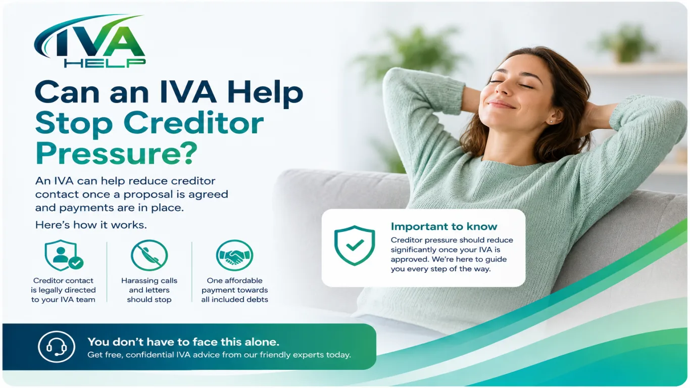 IVA Help article image about Can an IVA Help Stop Creditor Pressure?