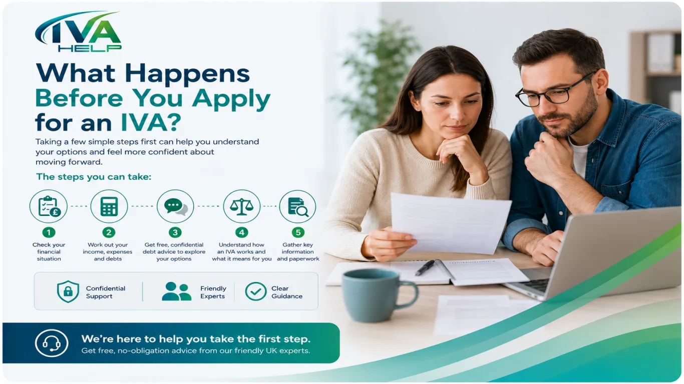 IVA Help article image about What Happens Before You Apply for an IVA?
