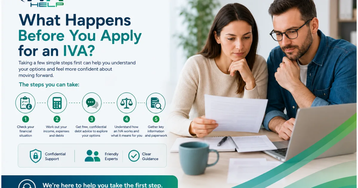 IVA Help article image about What Happens Before You Apply for an IVA?